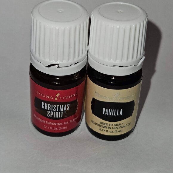Young Living Vanilla & Christmas Spirit Lot Essential Oil USA Authentic YLEO New - Picture 6 of 6